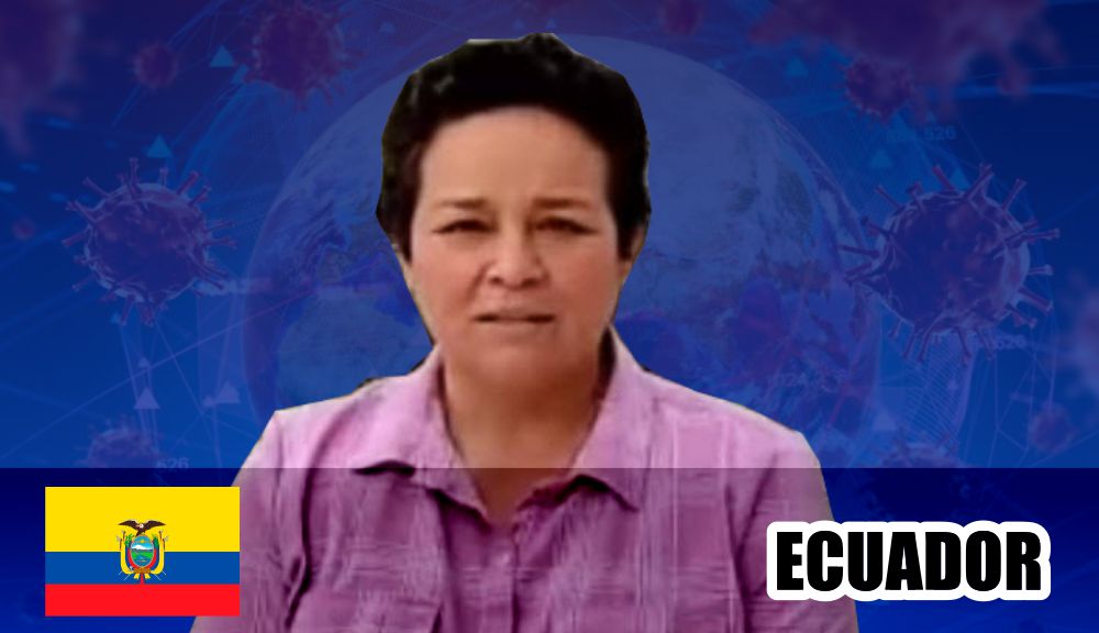Presidenta de la Asociación de Facultades Ecuatorianas de Ciencias Medicas y de la Salud (AFEME), Ecuador